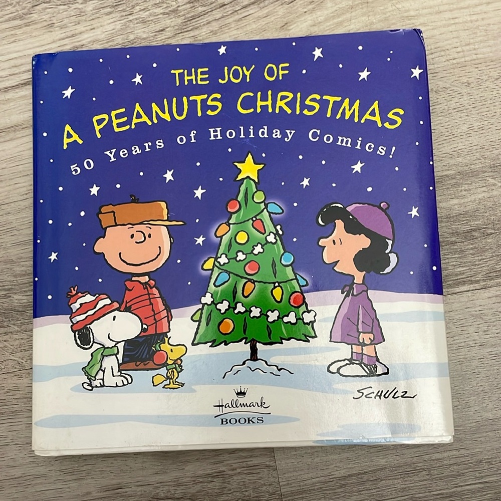 The Joy of a Peanuts Christmas Schulz 50 Years of Holiday Comics Hallmark Books